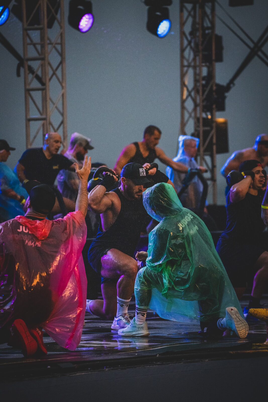Vinny at a CrossFit competition